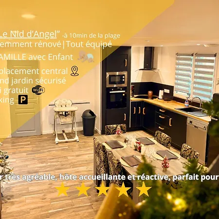 Charmante Maison Avec Jardin & Parking, Equipe Et Confort - 10 Min A Pied De La Dom wakacyjny